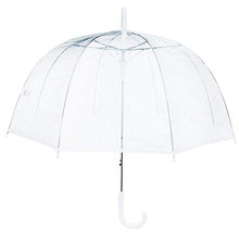 Load image into Gallery viewer, Umbrella See-Through Transparent Extra Large Automatic Clear Umbrella - Wind Resistant