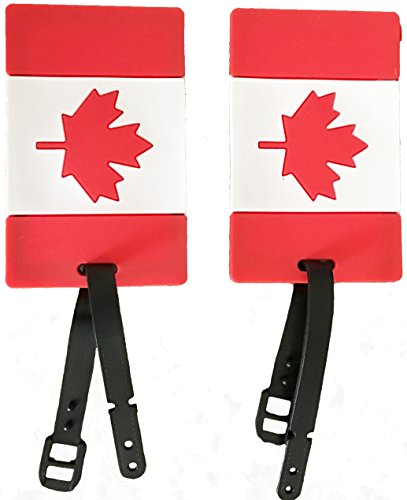 Canada Flag Luggage Tags
